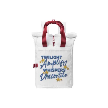 DRACONITE Polyester Backpack Unisex White