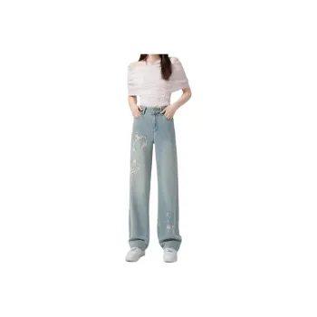 Concubine Zhu Jeans Women's Vintage Blue