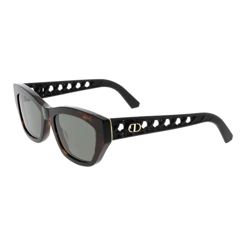 DIOR Plastic Cat Eye Sunglasses Women's Tortoiseshell-0