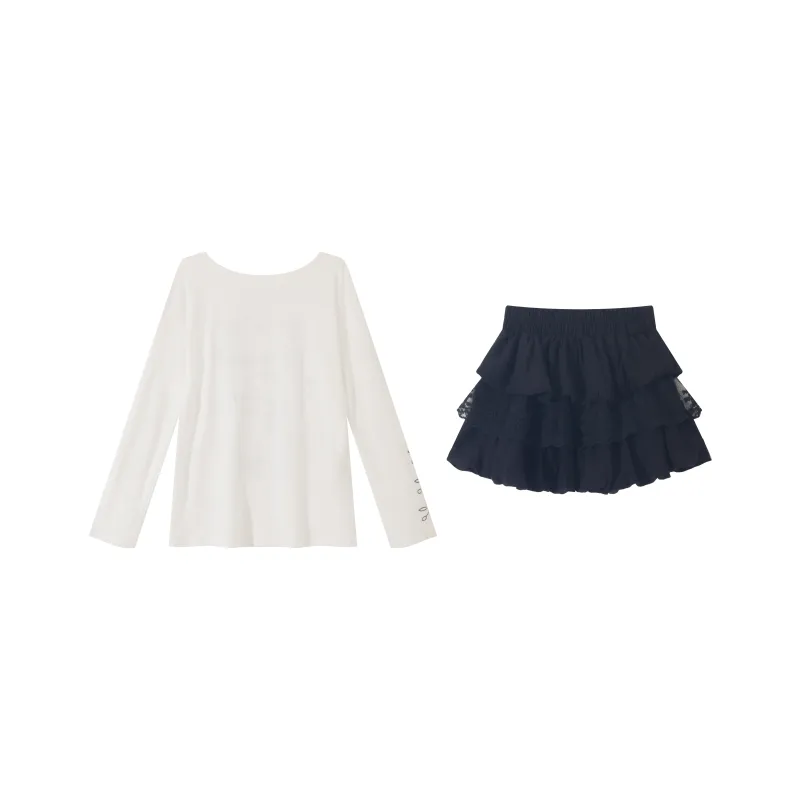 Cosyism Two Piece Skirt Sets Women's-1