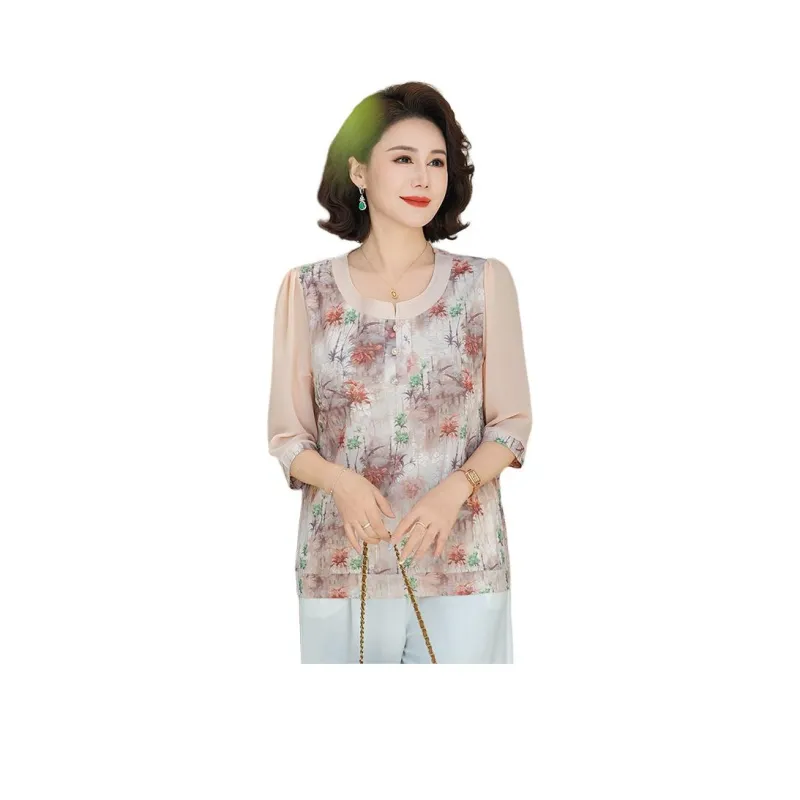 PIERRE CARDIN Chiffon Shirt Women's-4