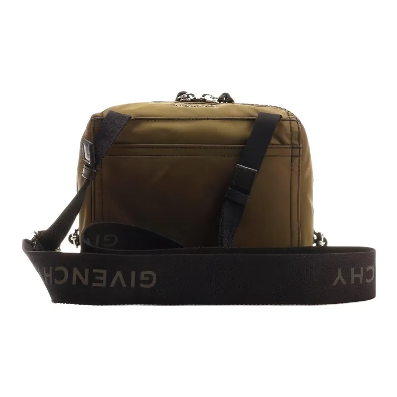 GIVENCHY Pandora Polyamide Shoulder Bag, Crossbody Bag Small Size Men's Brown-1