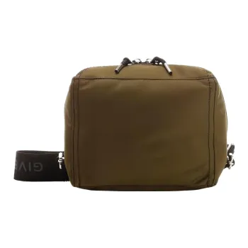 GIVENCHY Pandora Polyamide Shoulder Bag, Crossbody Bag Small Size Men's Brown