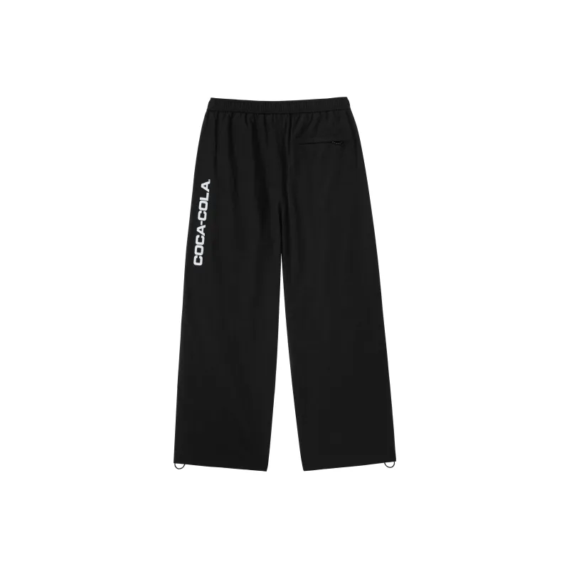 Coca Cola Casual Pants Unisex Black-1