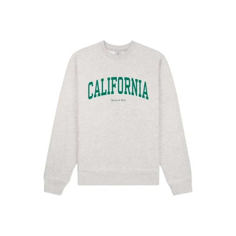 SPORTY & RICH Logo print Sweatshirt-0
