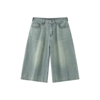 EPIC POETRY Denim Shorts Unisex