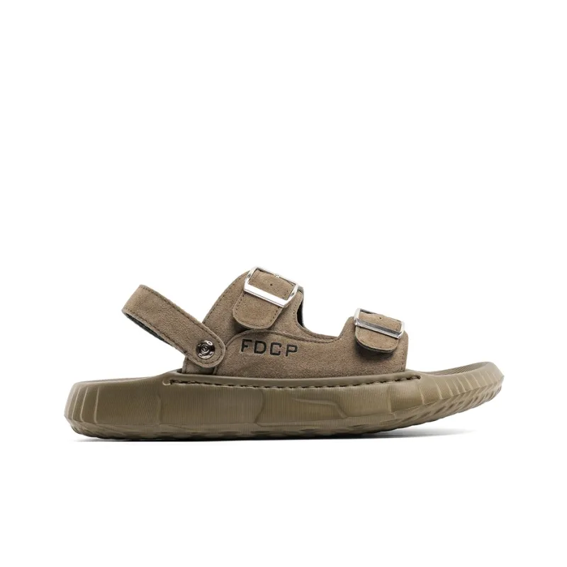 Ignition Beach Sandals Men Khaki/Olive Green-8