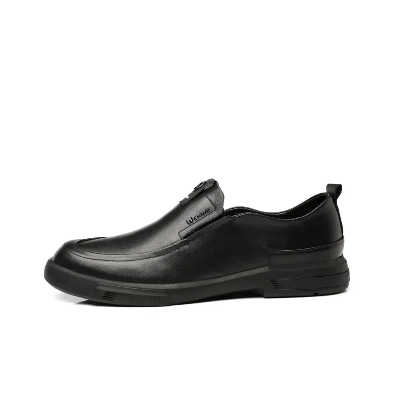 Wen Nai Casual Shoes Men's Black-0