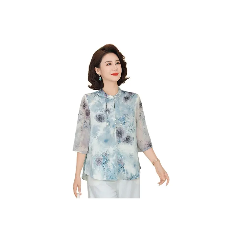 PIERRE CARDIN Chiffon Shirt Women's-4