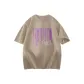 [220G Heavyweight 100% cotton]Khaki (Tf Purple Fluid)