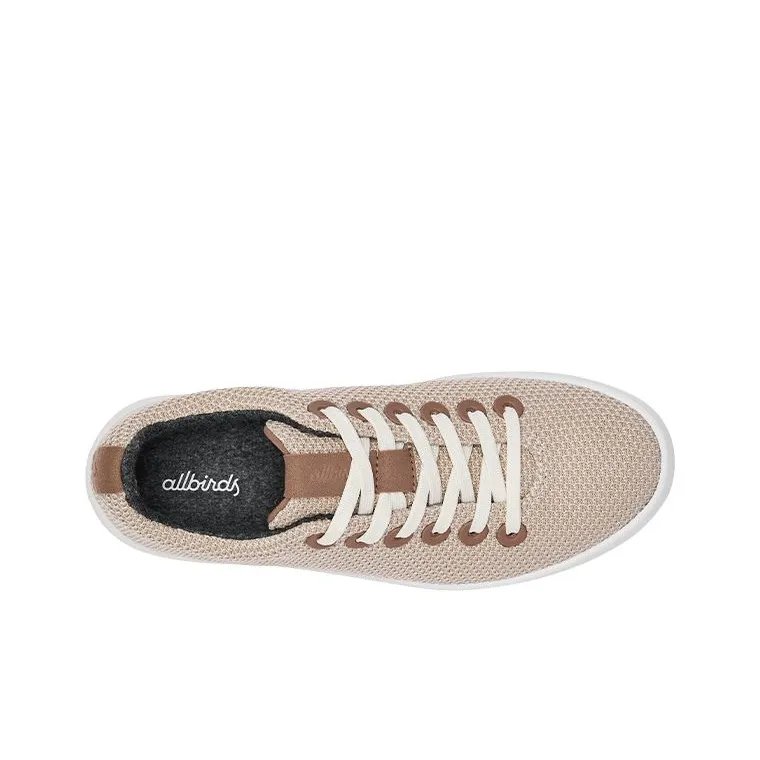 Allbirds Low Top Casual Shoes Women's Natural White & Taupe-2