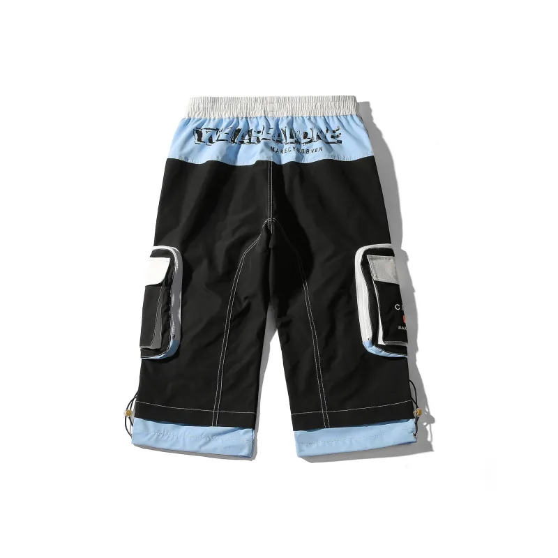 SZSX Cargo Shorts Unisex Black-4