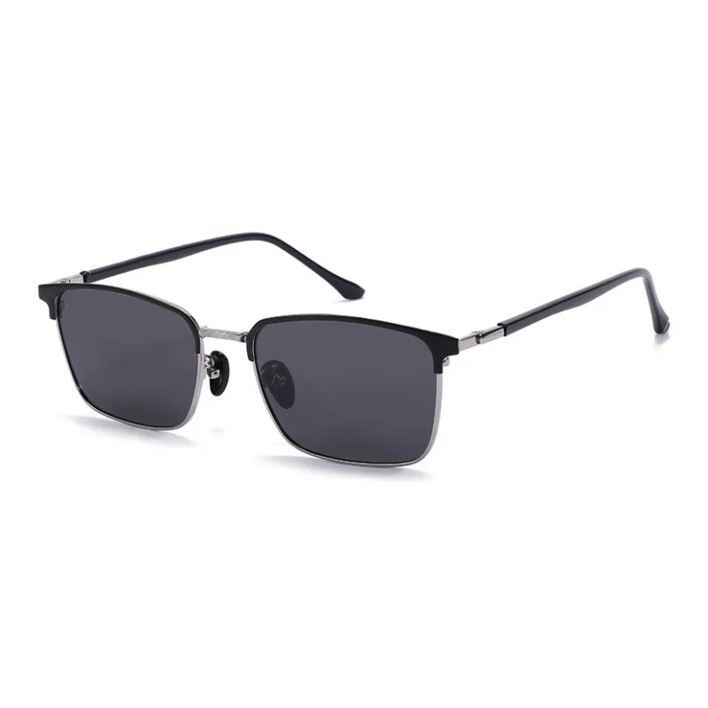 JEKA Metal Square Sunglasses Unisex-3