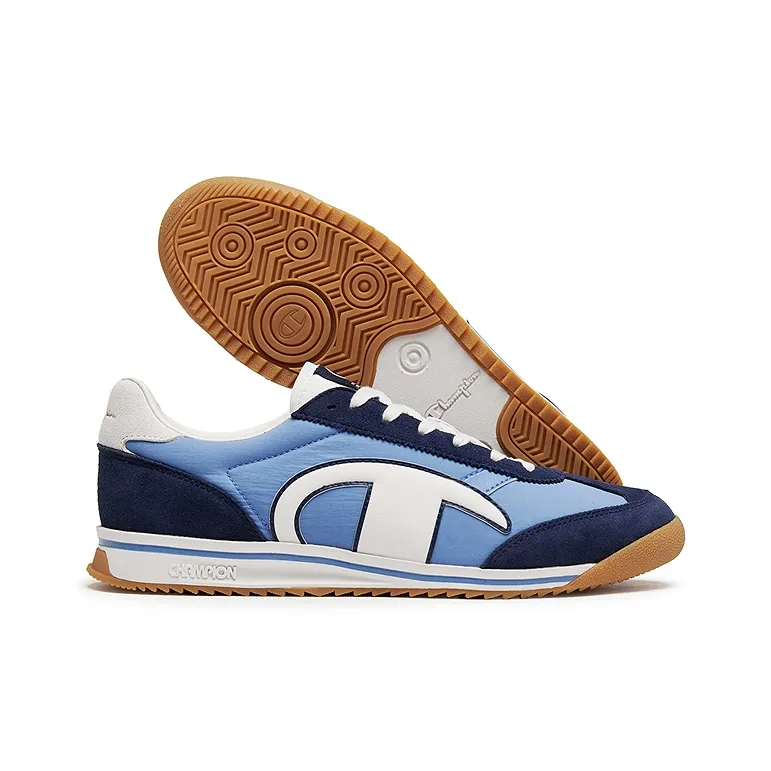 Champion Light Hop Jogging Balance Low Top Casual Shoes Men's Solitary Smoke Blue/Marine Blue-1