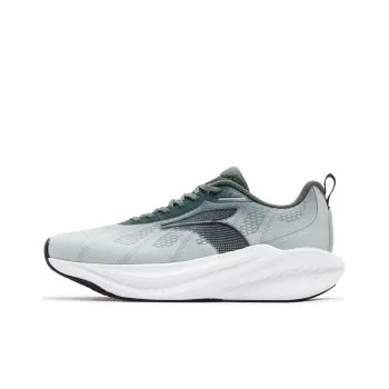 361° Blast Foam 4SE Cushioning Abrasion Resistant Breathable Slip Resistant Low Top Running Shoes Men's Gray Green