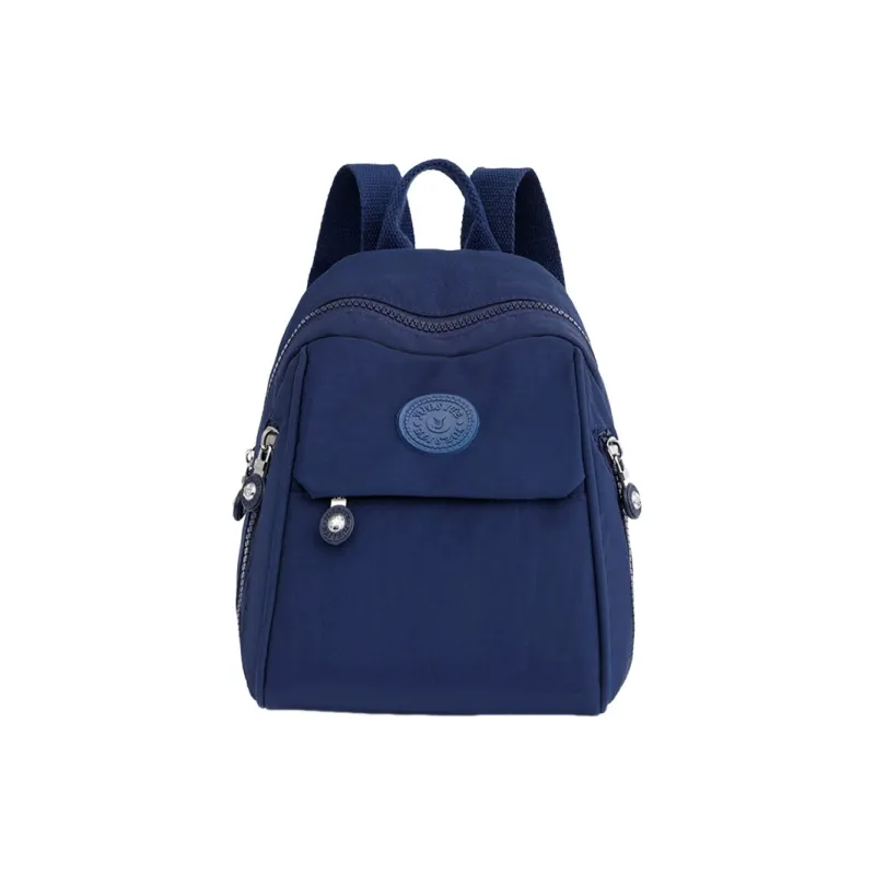 MARKANGARO Fabric Backpack Regular Women's Purple/Black/Watermelon Red/Yellow/Sapphire Blue-17
