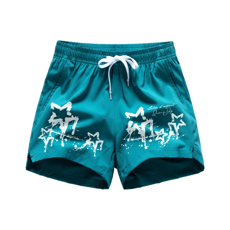 FONDLOOK Casual Shorts Unisex-8