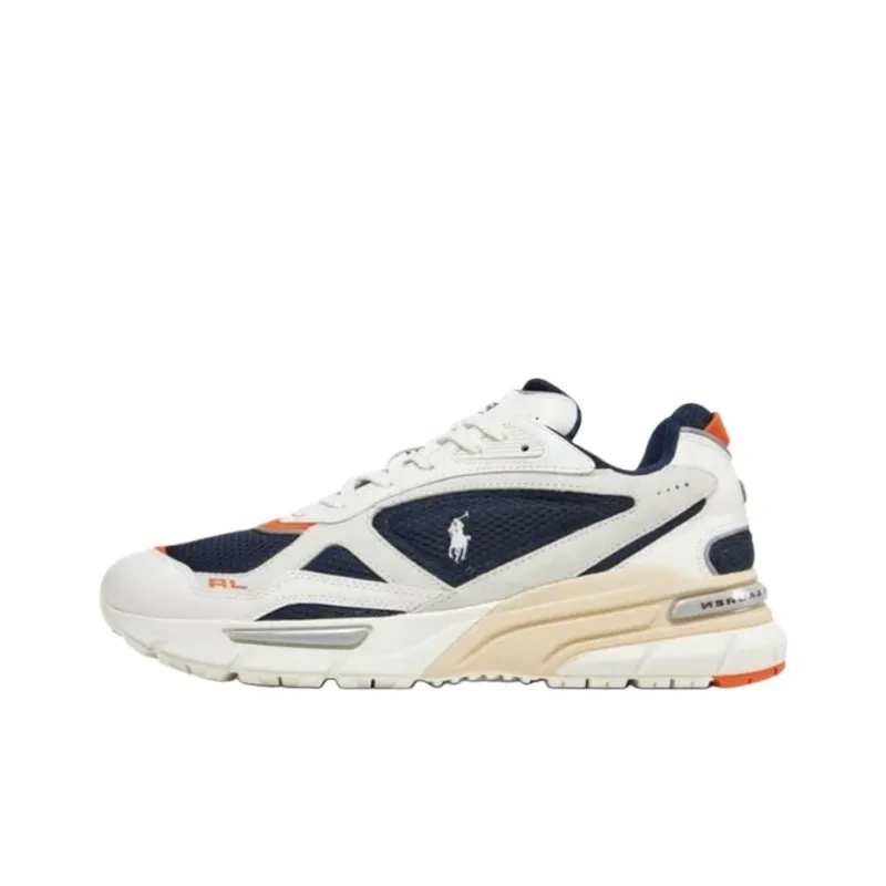 Polo Ralph Lauren Trackster 275 Low Top Casual Shoes Men's White-0