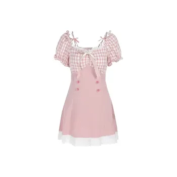 KYKW Short Sleeved Dress Women's