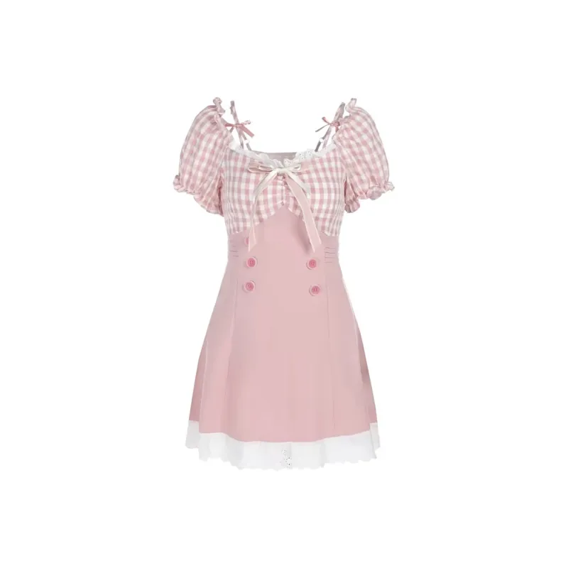 KYKW Short Sleeved Dress Women's-0