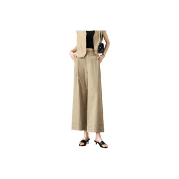 Weixi Casual Pants Women's Khaki