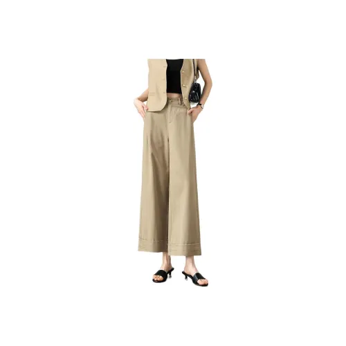 Weixi Casual Pants Women's Khaki