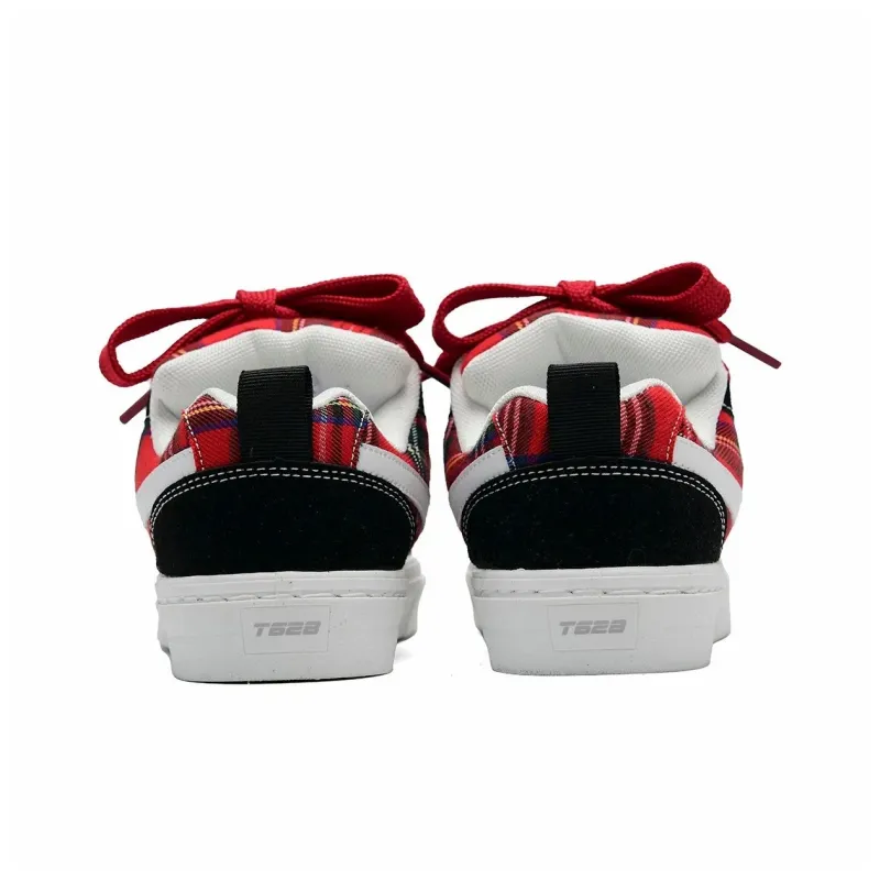 T628 Slip Resistant, Abrasion Resistant, Lightweight, Breathable Low Top Skateboard Shoes Unisex-13