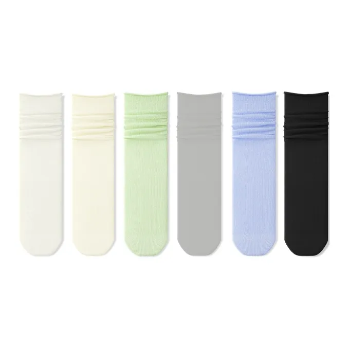 B&C.Room Knee High Socks Women's 6 Pack-14
