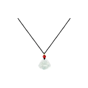 MISS TOOYA African Emerald Jade Necklaces Women's