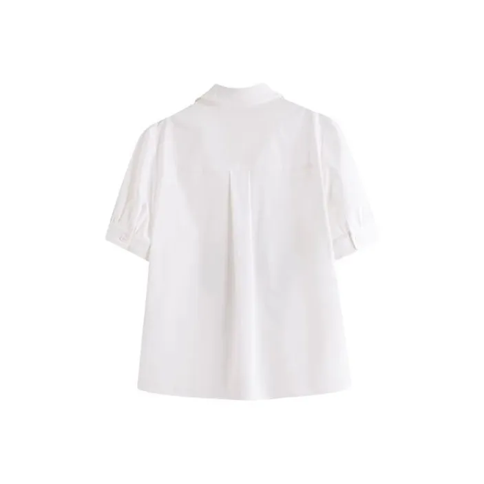 HDFULERN Shirts Women's White-1