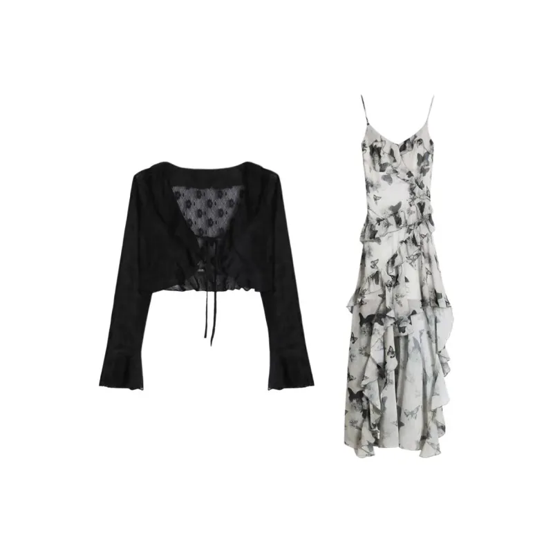 POPO.INFO Two Piece Skirt Sets Women's-0