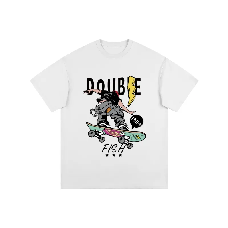 DOUBLE FISH T Shirts Unisex-3