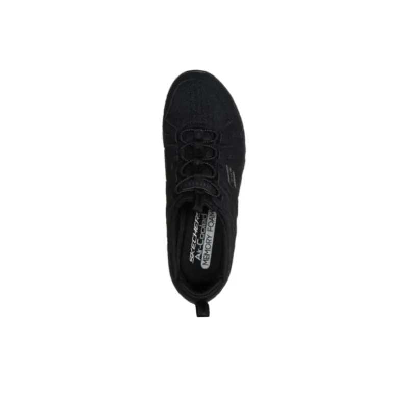 Skechers Gratis Sport Unwind Low Top Running Shoes Women's Black-4