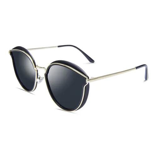 VEGOOS TR/Memory Plastic Metal Cat Eye Sunglasses Women's