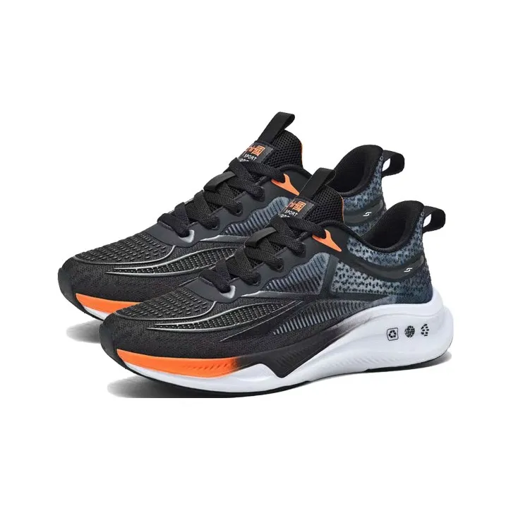 Yi Jiabao Anti Slip Wear Resistant Low Top Casual Running Shoes Men's-3
