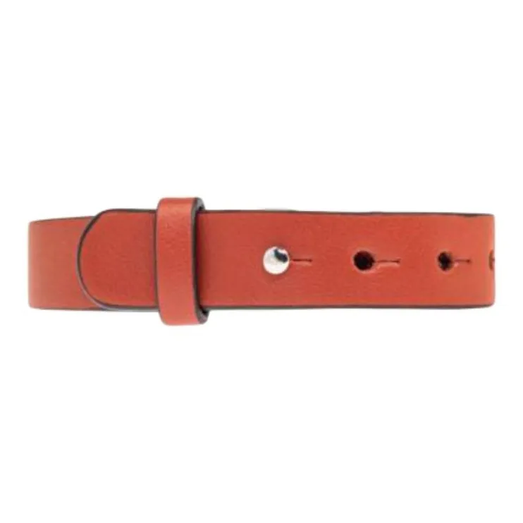 FERRAGAMO Calfskin, Brass Wristbands Men's Brown-1