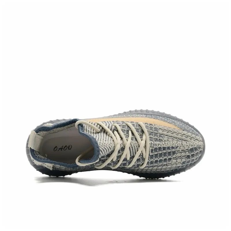 OAOQ Cushioning Height Increasing Abrasion Resistant Lightweight Slip Resistant Low Top Casual Shoes Unisex-40