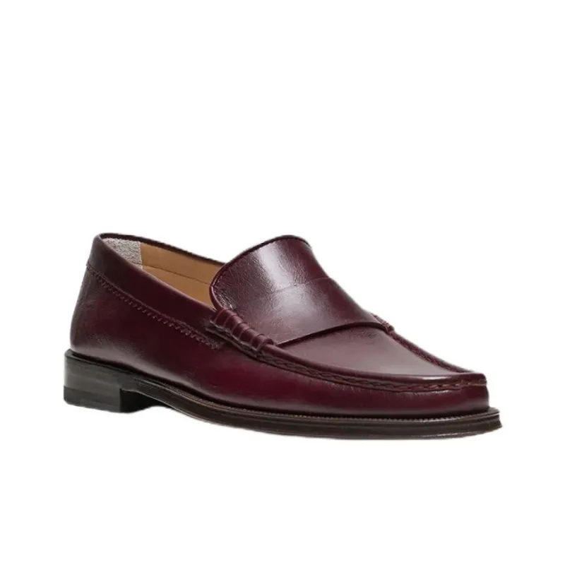 GABRIELA HEARST Seren Casual Single Shoes Women's Bordeaux Red-2