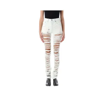 MM6 Maison Margiela Distressed Skinny Jeans