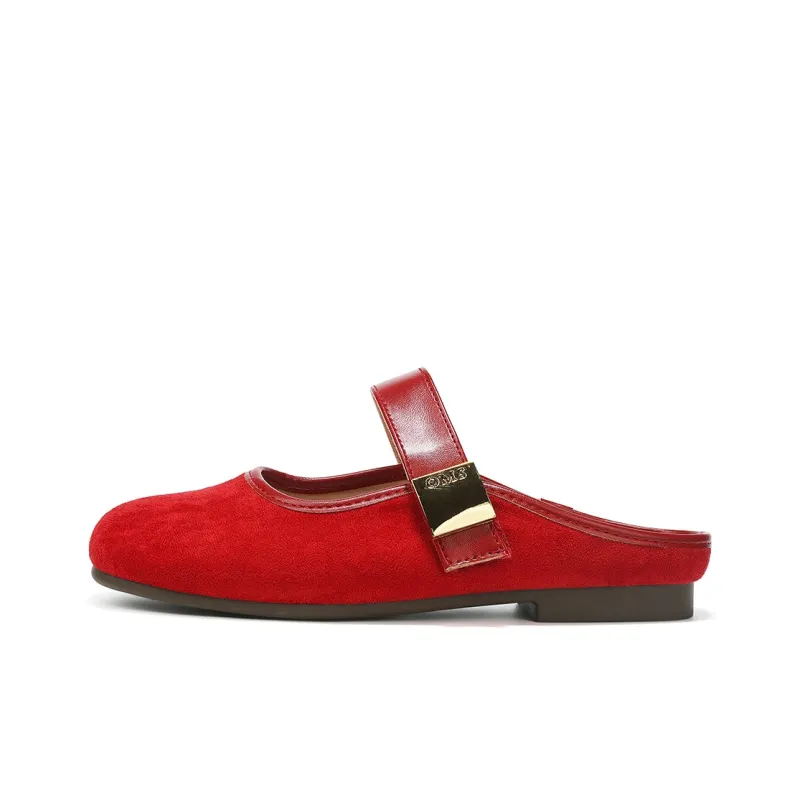 OMS Slip Resistant Closed Toe Slippers Women's-20