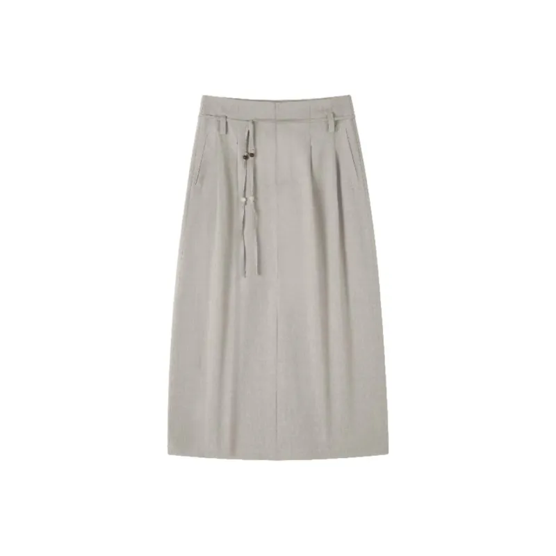 IHIMI Casual Long Skirt Women's-2