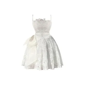 GUOZHEN Slip Dresses Women's Classical Style Ballet