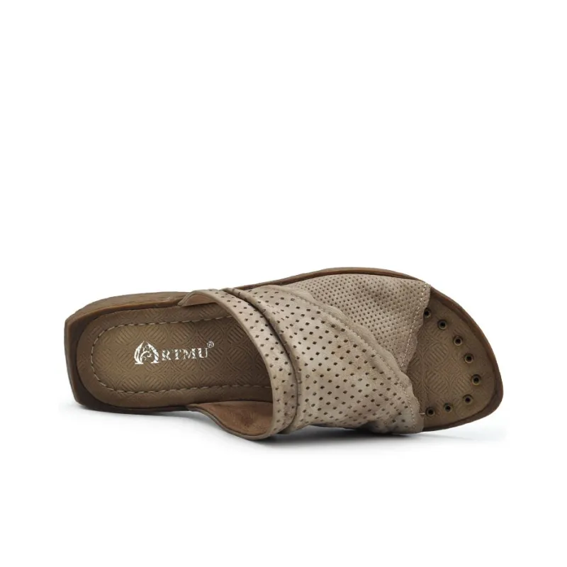 ARTMU Rubber Sole Quick Dry Slide Slippers Women's-2