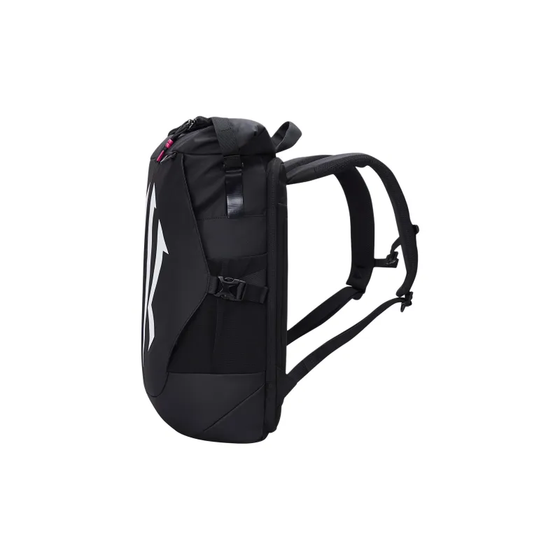 Anta Irving Series PU Irving Shield Backpack Regular Unisex Black Warrior-2