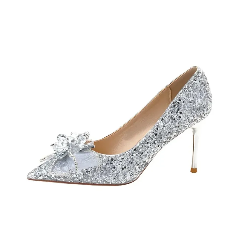 Dawei's House Slim Heel High Heels Women's-0