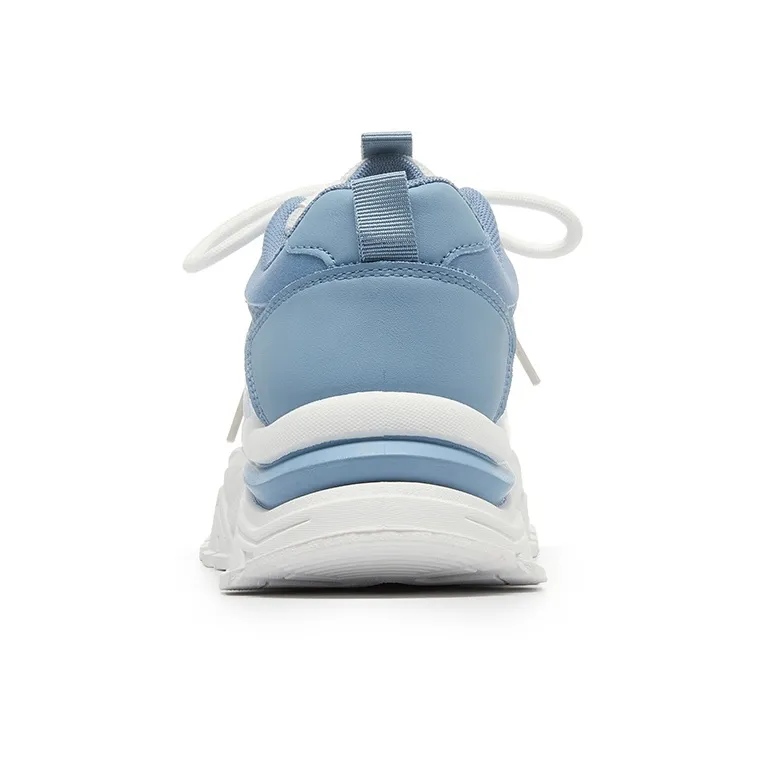 Warrior Abrasion Resistant, Breathable, Lightweight Low Top Casual Shoes Unisex White Blue-3