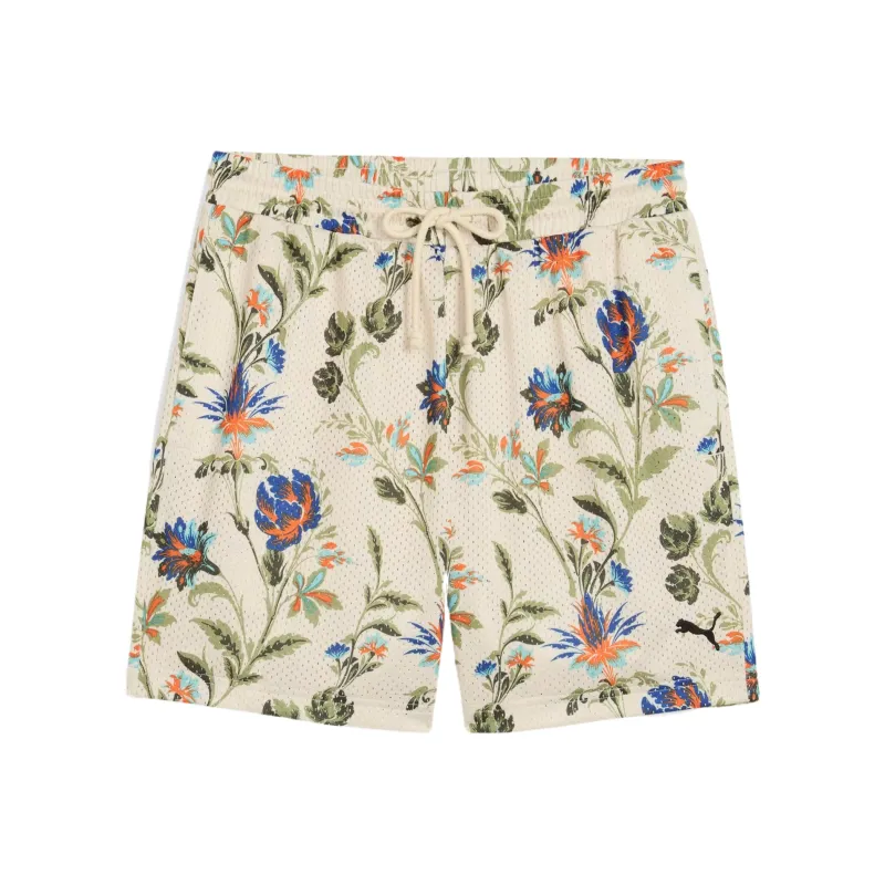 PUMA Shorts De 6' Para Hombre Floral Sport-0