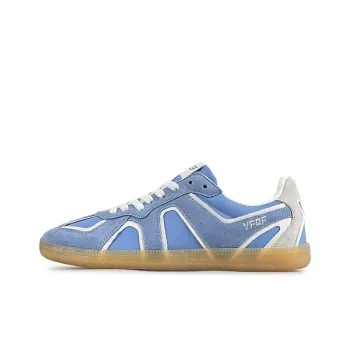 VFDF Breathable And Slip Resistant Low Top Skateboard Shoes Unisex Haze Blue