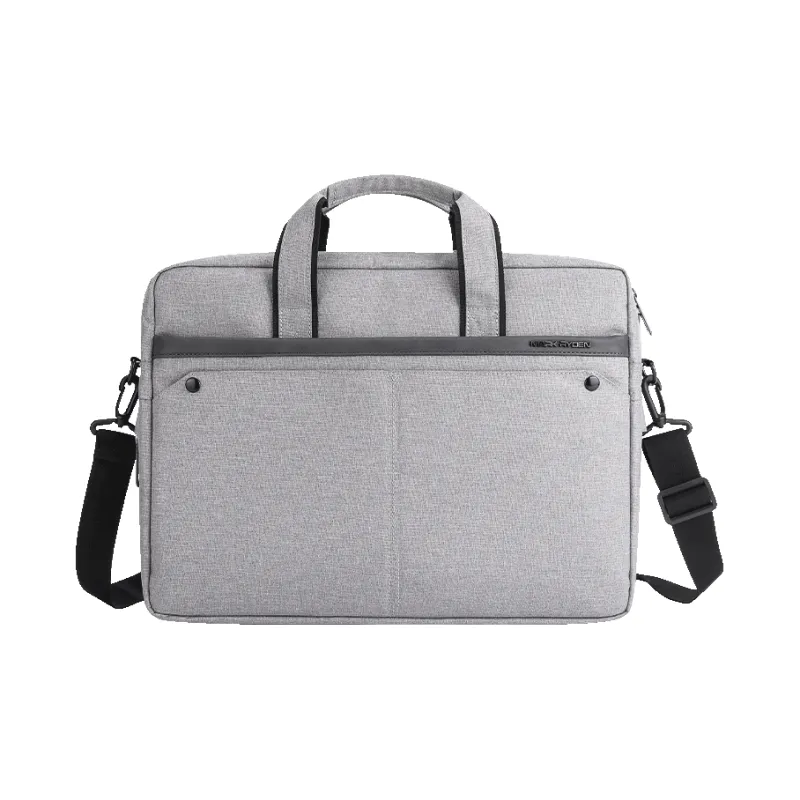 MARK RYDEN Oxford Briefcase, Handheld Laptop Bag Regular Men's Elegant Black-7