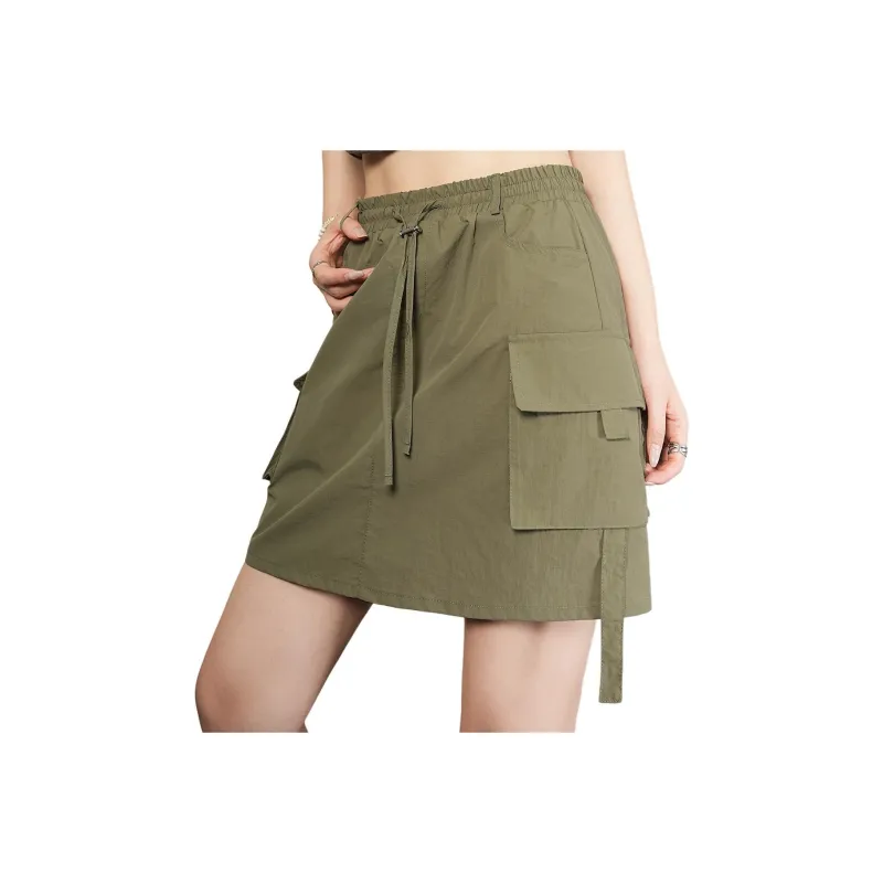 FAWENXIANGZI Summer Casual Short Skirts Straight Women's-6